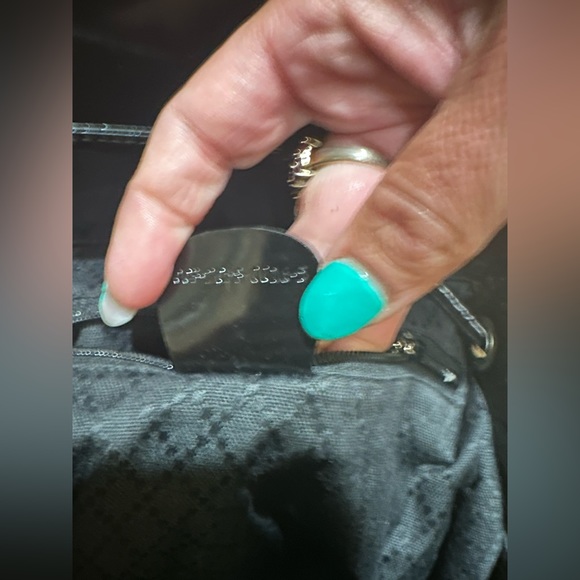 Auth. Gucci Nylon and Leather Bamboo Backpack - Picture 6 of 10